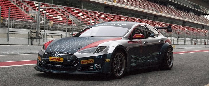 Racing-spec Tesla Model s