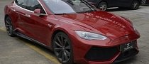 Tesla Model S Has a Sudden Case of Lamborghinis, It Gets Ugly