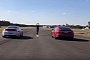 Tesla Model S P100D Drag Races Porsche 911 Carrera 4 GTS, The Result Is a Bummer
