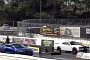 Tesla Model S P100D Driver Drag Races Dodge Challenger Hellcat, Packs a Surprise