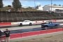 Tesla Model S P100D Gets Called Out by 900 HP Hellcat, Shows Up for the Race
