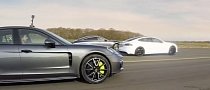 Tesla Model S P100D vs Mercedes-AMG GT 63 S Drag Race Is a Riot