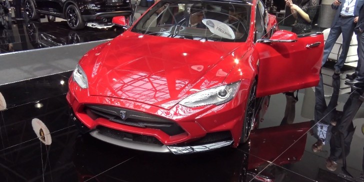 Top Marques Monaco debut for the Tesla by Larte