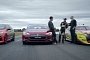 Tesla Model S P85D Takes On V8 Supercar In Extreme Australian Drag Race