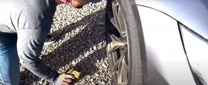 Tesla Model S brakes catch fire