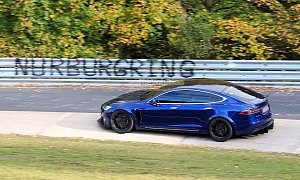 Tesla Model S Plaid Can't Go Under 7:13 Minutes at the Nurburgring