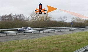 Tesla Model S Plaid Drag Races World's Fastest Film Drone, Someone Should've Stayed Home