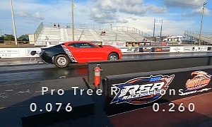 Tesla Model S Plaid Drags COPO Camaro, Passes Finish Line First Three Times, Loses Twice
