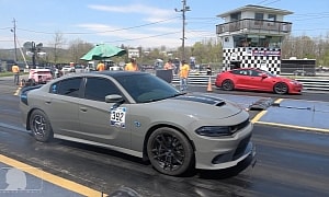 Tesla Model S Plaid Drags Tuned Civic, Mustang GT, Charger Daytona and Results Are Funny