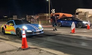 Tesla Model S Plaid Puts the Porsche 911 Turbo S in the Obituaries