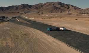 Tesla Model S Plaid vs. M5 CS vs. CT5-V Blackwing Drag Race Isn't Even Close