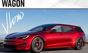 Tesla Model S Plaid Wagon Would Be the Fastest and Most Practical Estate If Real