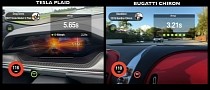 Tesla Model S Plaid’s Sprint Compared to Bugatti Chiron, Destruction Ensues!