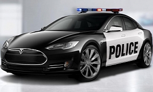 Tesla Model S Police Car Could Come to Silicon Valley