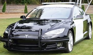 Tesla Model S Police Cruiser to Silently Stalk Bad Guys in Fremont, California
