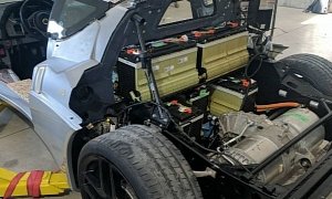Tesla Model S-Powered Lotus Evora in Canada Is Rear-Engined EV Sportscar Madness
