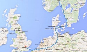 Tesla Model S Roadtrip From Oslo to London Costs only €5