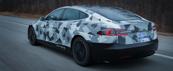 ONE demonstrates prototype proof-of-concept battery that powers Tesla Model S 752 miles 