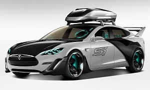 Tesla Model S Tourer Rendering Is All Kinds of Weird but You'll Like It Anyway