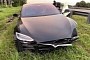 Tesla Model S Unexpectedly Swerves Left and Crashes, the Owner Says It's FSD's Fault