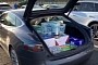 Tesla Model S with Trunk Full of Groceries Destroys a Host of Performance Cars