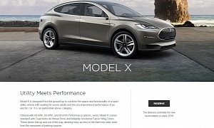 Tesla Model X 60 kWh, 85 kWh and 85 kWh Performance Officially Confirmed