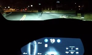 Tesla Model X Autopilot Fails Uber Crash Reenactment
