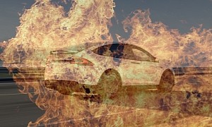 Tesla Model X Catches Fire in a Tesla Service Center Garage in Luxembourg