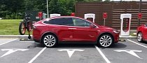 Tesla Model X Driver's Supercharger Skills Spark Outrage, Reveal a Problem