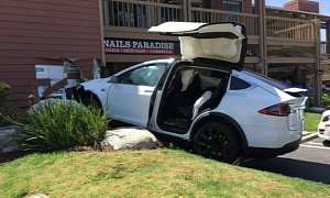 Tesla Model X Has a Sudden Case of Uncontrolled Acceleration, Driver Claims