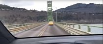 Tesla Model X Navigates Super-Narrow Bridge on Autopilot, Paint Survives