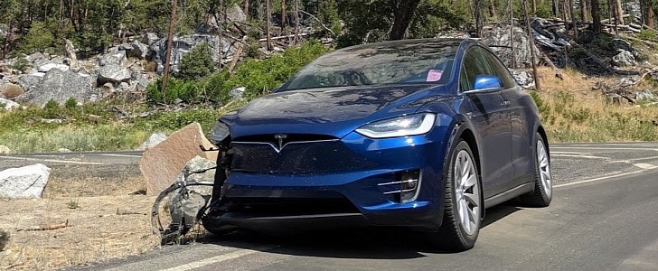 Tesla Model X Crashes in Yosemite With FSD, Like Four Other Teslas