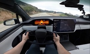 Tesla Model X Plaid Goes POV Crazy With Insane Chiron Level 2.3-Second 0-60 Run