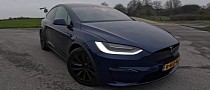 Tesla Model X Plaid Flies in High-Speed Autobahn Test, Reaches 168 MPH