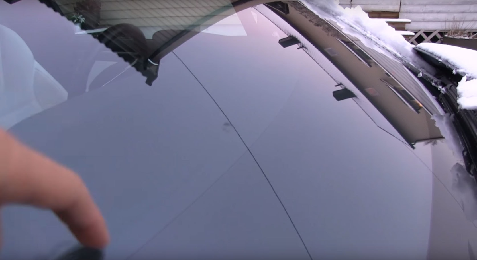 Riss in der Windschutzscheibe - zu Tesla oder Carglass? - Model X