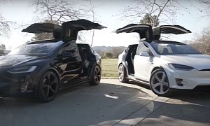 Tesla Model X Sitting On 22-inch MX5 Wheels from Evannex Is Not That Crazy