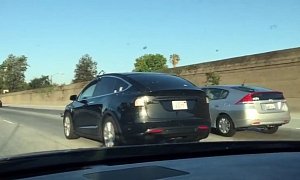 Tesla Model X Spotted Again in San Jose, Has Sensors Mounted On the Outside