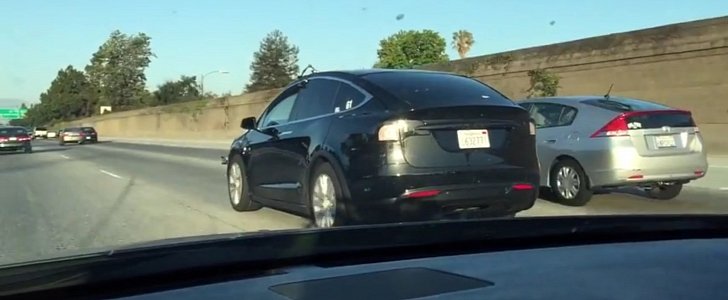 Tesla Model X Spied