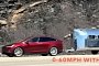 Tesla Model X Towing a Trailer Would Still Beat Most Sports Cars to 60 MPH