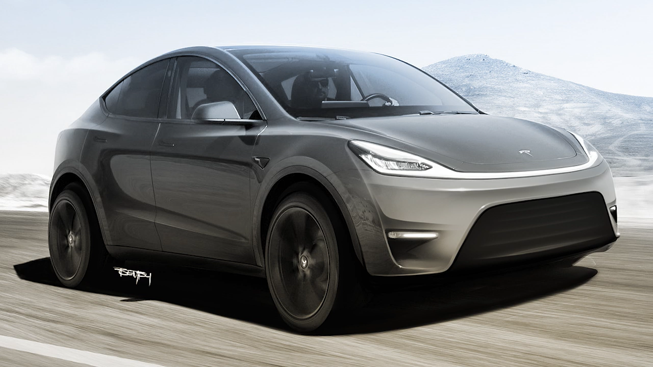 Tesla Model Y Gets Crossover Design "Fix" Rendering autoevolution