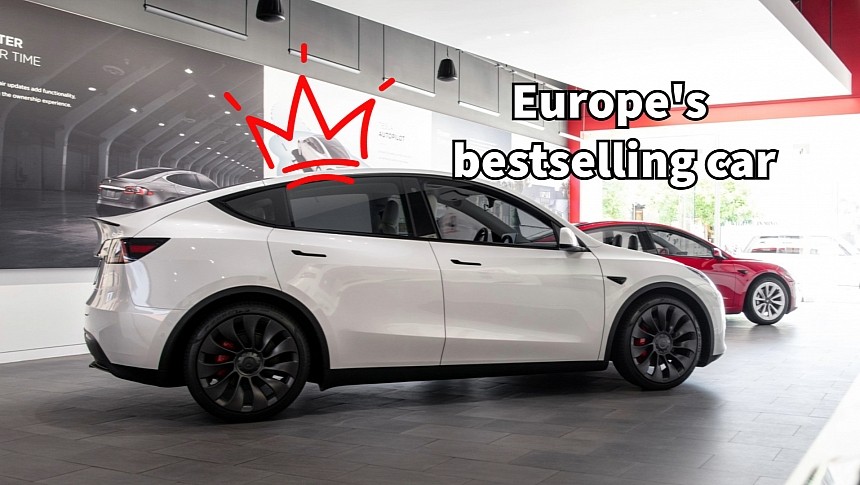Tesla Model Y is Europe's bestseller in 2023