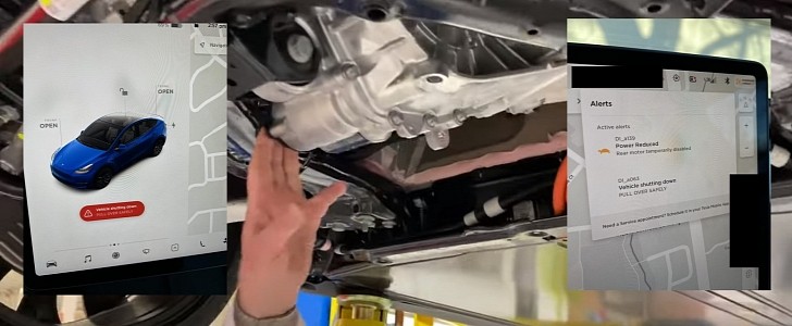 Tesla Model Y may have serious issues with its rear motors