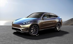 Tesla Model Y Rendering Looks Like the World's First Electric CUV
