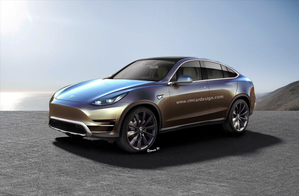 New Tesla Model Y: facelifted electric SUV's design previewed online