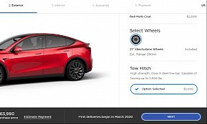 Tesla Model Y Tow Hitch Finally Available, Tows 3,500 Pounds, Costs $1,000