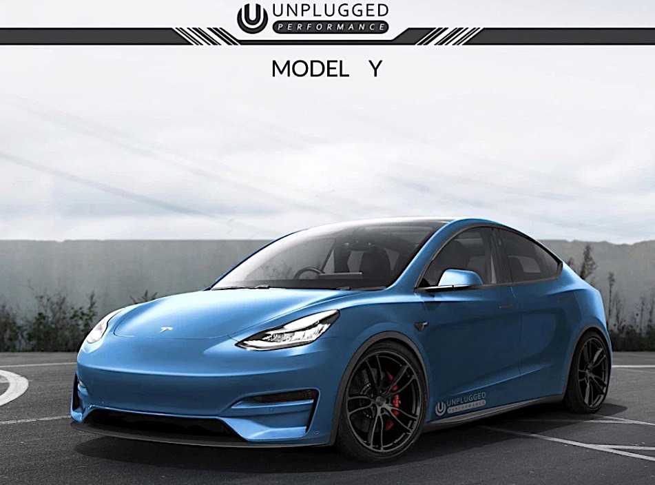 Tesla Model Y Tuning Kit by Unplugged Shows the Monster the EV