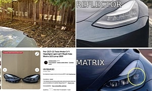 Tesla Now Installs Global LED-Matrix Headlights on Legacy Model 3/Y in Certain Conditions