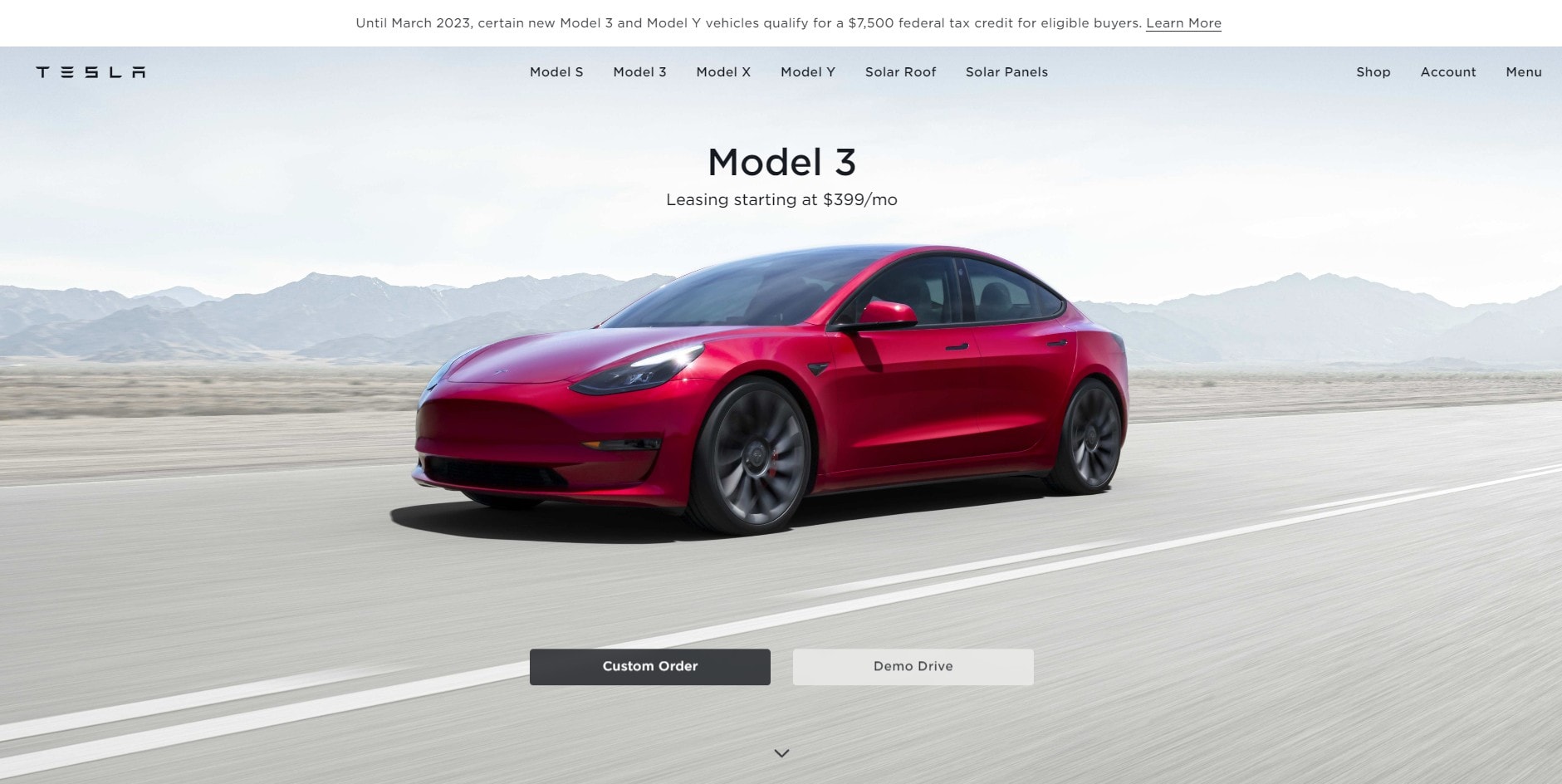 Tesla Model 3 Lease Deals - Select Car Leasing