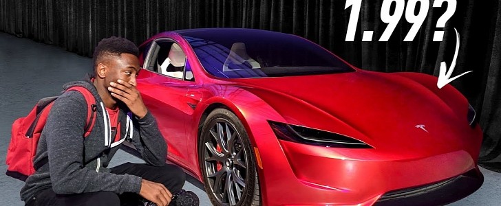 Marques Brownlee (MKBHD) on Tesla (Roadster) 