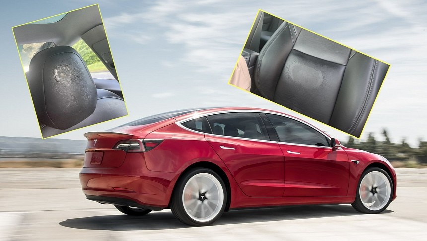 Tesla Model 3 and "Melting" Interiors